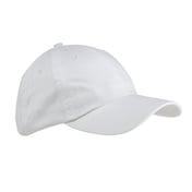 Front view of Youth 6-Panel Brushed Twill Unstructured Cap