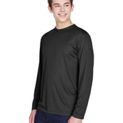 Side view of Zone Performance Long Sleeve T-Shirt