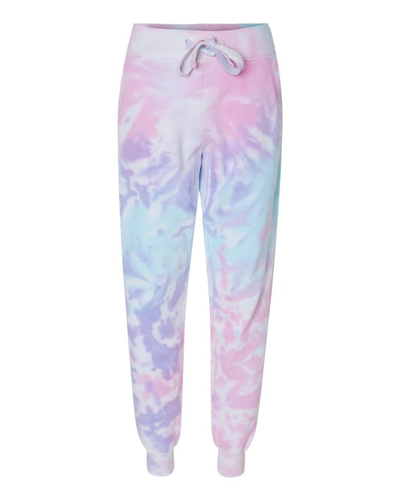 Front view of Tie-Dyed Joggers