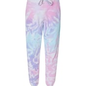 Front view of Tie-Dyed Joggers