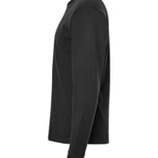Side view of Heavyweight Jersey Long Sleeve T-Shirt
