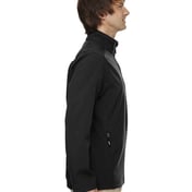 Side view of Tall Cruise Two-Layer Fleece Bonded Soft Shell Jacket