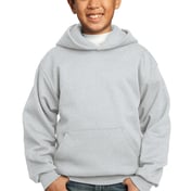Front view of Youth Core Fleece Pullover Hooded Sweatshirt