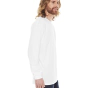 Side view of Unisex Fine Jersey Long-Sleeve T-Shirt
