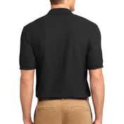Back view of Tall Silk Touch Polo