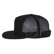 Side view of Seven-Panel Trucker Cap