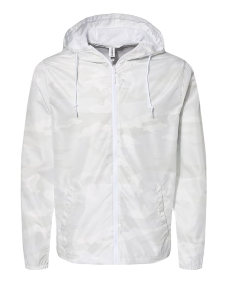 Front view of Lightweight Windbreaker Full-Zip Jacket