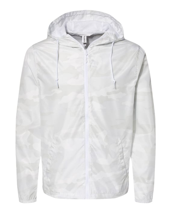Front view of Lightweight Windbreaker Full-Zip Jacket
