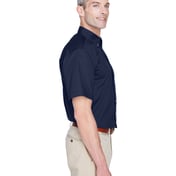 Side view of Men’s Easy Blend™ Short-Sleeve Twill Shirt With Stain-Release