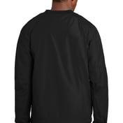 Back view of V-Neck Raglan Wind Shirt