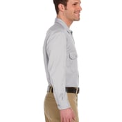 Side view of Unisex Long-Sleeve Work Shirt