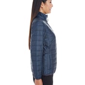 Side view of Ladies’ Portal Interactive Printed Packable Puffer Jacket