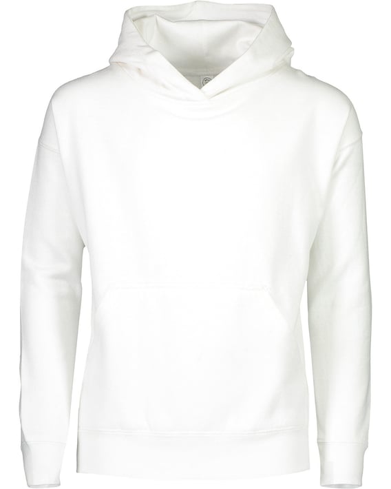 Front view of Youth Pullover Fleece Hoodie