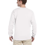 Back view of Adult Ultra Cotton® 6 Oz. Long-Sleeve T-Shirt
