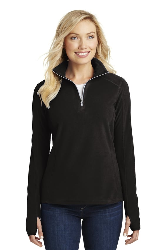 Front view of Women’s Microfleece 1/2-Zip Pullover
