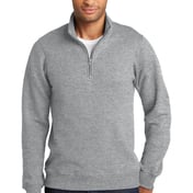 Front view of Fan Favorite Fleece 1/4-Zip Pullover Sweatshirt