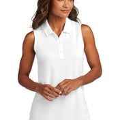 Front view of Women’s Dry Zone&reg; UV Micro-Mesh Sleeveless Polo