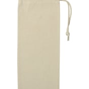 Back view of Drawcord Wine Bag