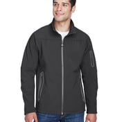 Front view of Men’s Three-Layer Fleece Bonded Soft Shell Technical Jacket