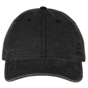 Front view of Slub Fabric Dad Hat