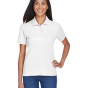 Front view of Ladies’ Pima Piqué Hort-Sleeve Polo