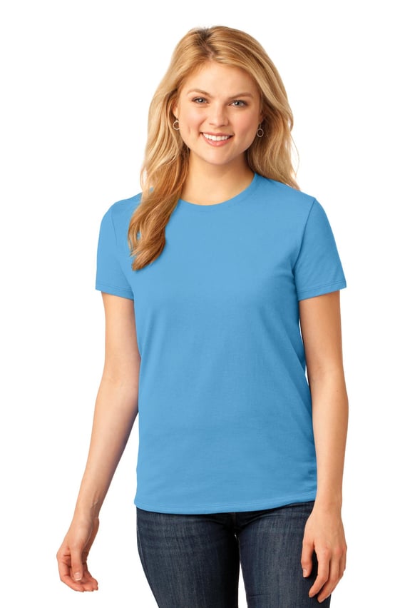 Front view of Ladies Core Cotton Tee