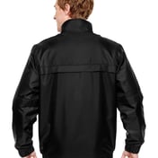 Back view of Adult Survey Fleece-Lined All-Season Jacket