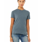 Front view of Ladies’ Relaxed Heather CVC Short-Sleeve T-Shirt