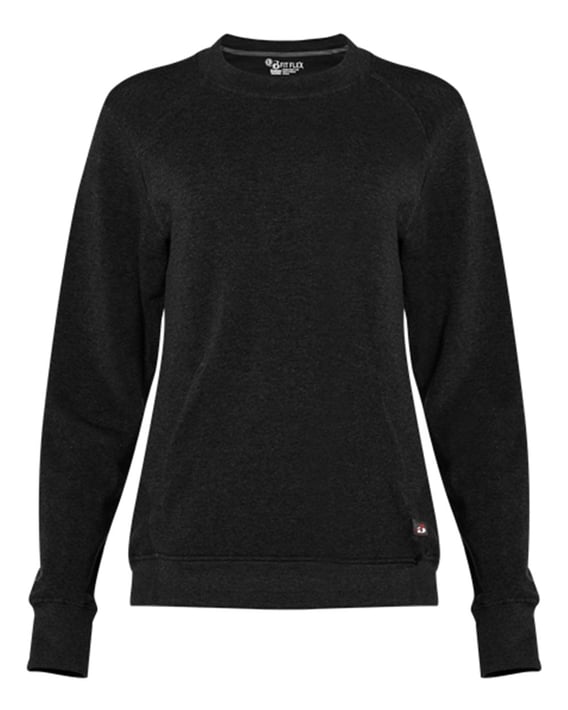 Front view of FitFlex Women’s French Terry Sweatshirt