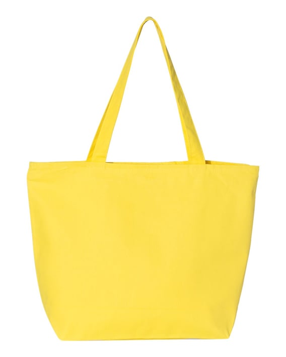 Front view of 25L Zippered Tote