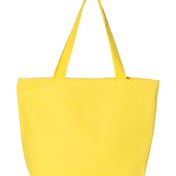 Front view of 25L Zippered Tote