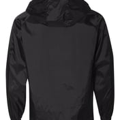 Back view of Hooded Coach’s Jacket