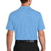 Back view of Dri-FIT Striated Polo