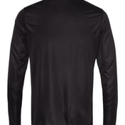 Back view of Attain Color Secure® Performance Quarter-Zip Pullover