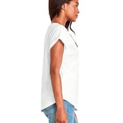 Side view of Ladies’ Dolman With RolledSleeves