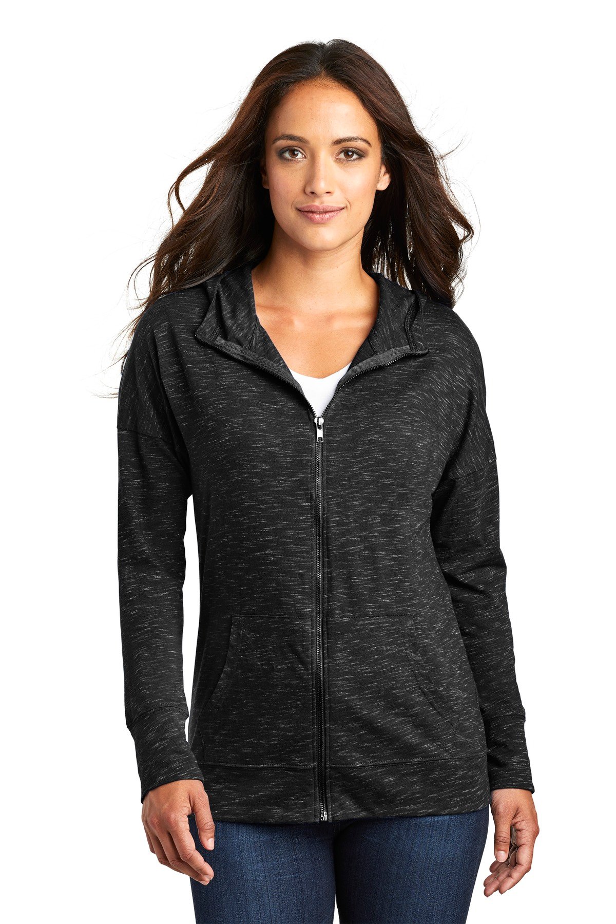 Front view of Women’s Medal Full-Zip Hoodie