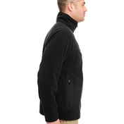 Side view of Men’s Microfleece Full-Zip Jacket