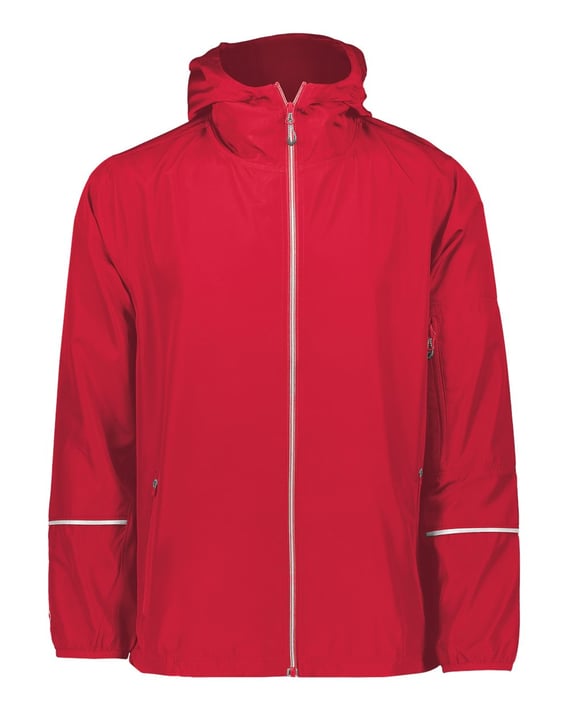 Front view of Packable Hooded Jacket