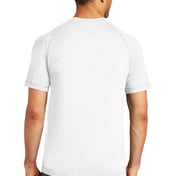 Back view of PosiCharge &reg; Tri-Blend Wicking Raglan Tee