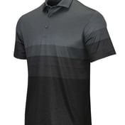 Side view of Belmont Sublimated Heathered Polo