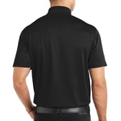 Back view of Diamond Jacquard Polo