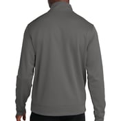 Back view of Performance Fleece 1/4-Zip Pullover Sweatshirt