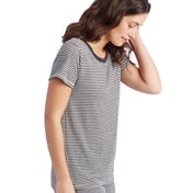 Side view of Ladies’ Ideal Eco-Jersey T-Shirt