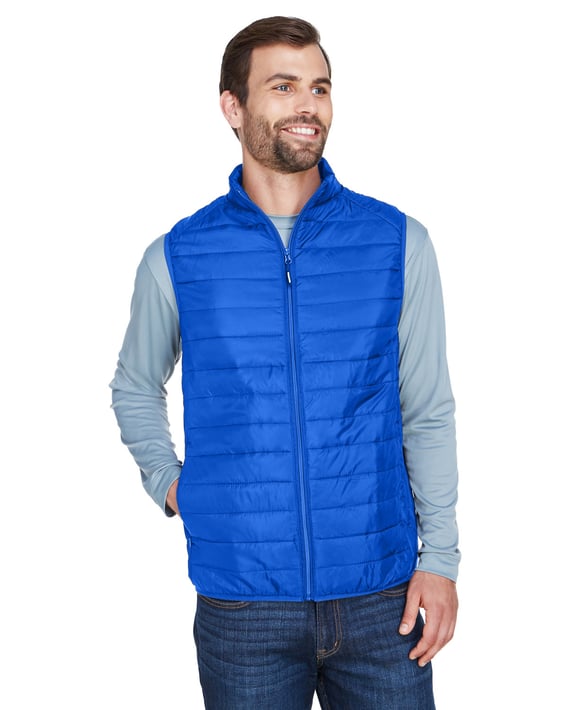 Front view of Men’s Prevail Packable Puffer Vest