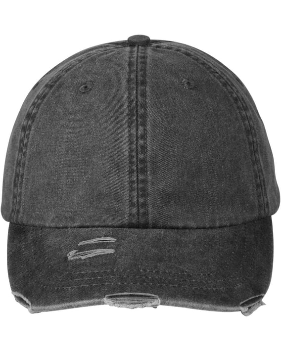 Front view of Classic Pigment Distressed Cap