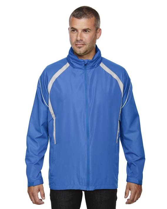 Front view of Men’s Sirius Lightweight Jacket With Embossed Print