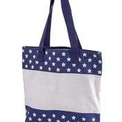 Front view of Canvas Print Tote