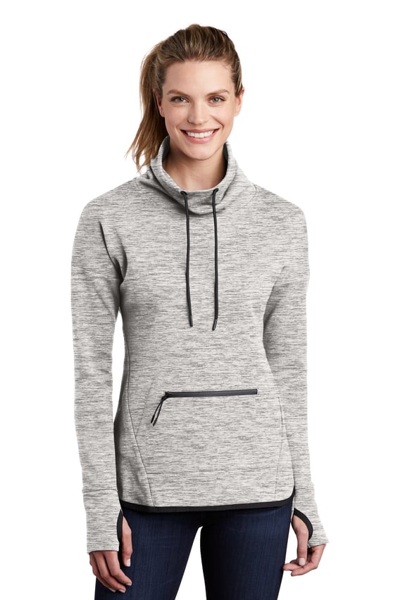 Front view of Women’s Triumph Cowl Neck Pullover