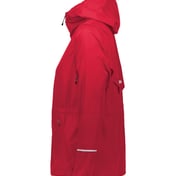 Side view of Women’s Packable Hooded Jacket