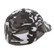 Back view of Adult Cotton Camouflage Cap